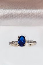 ΔΑΧΤΥΛΙΔΙ ΚΙΤΡΙΝΟ ΧΡΥΣΟ Κ14 ΜΕ ΖΑΦΕΙΡΙ